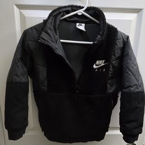 Kids Nike Air Black Fleece Jacket